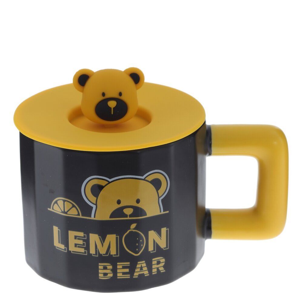 GAEM Кружка с крышкой, 470 мл, L14 W10 H10 см, 4в.