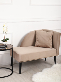 Кушетка Berger бежевый/венге