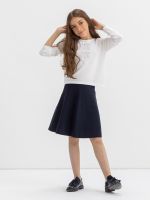 Джемпер для девочки в школу