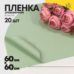 Пленка В листах 20 шт 60 х 60 см "Корейская" (Зеленый)