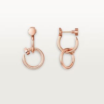 Cartier Juste un Clou earrings, double