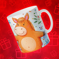 Новогодняя лошадка