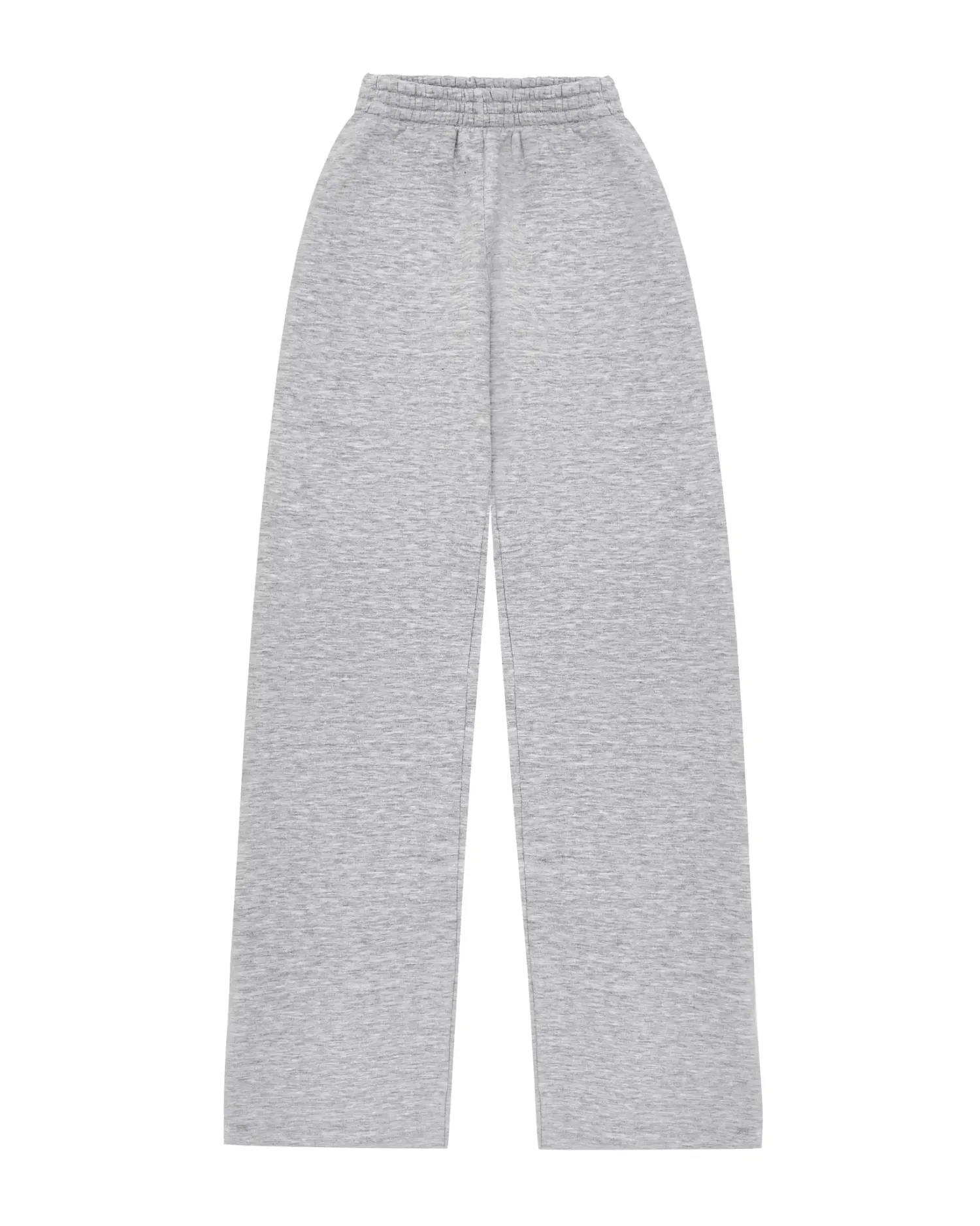 брюки ami new warm, серый меланж