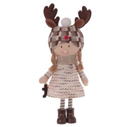 GAEM Игрушка набивная "Девочка", L20 W11 H48/42 см