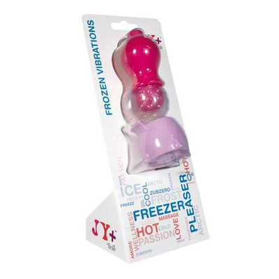 Розовый ледяной вибромассажер ICE VIBRATOR FREEZER PLEASER