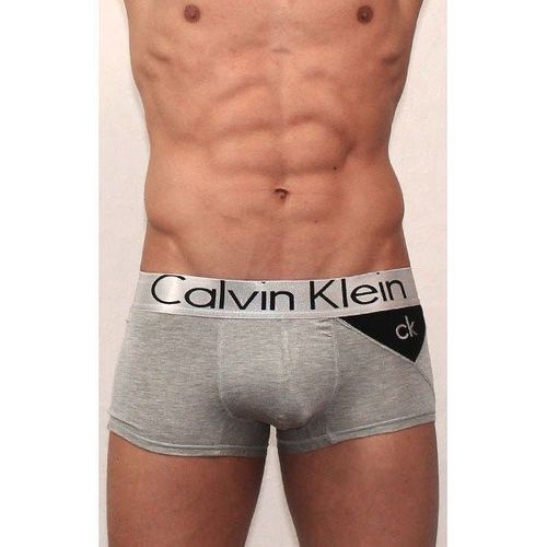 Мужские трусы боксеры Calvin Klein Boxer Steel Grey Black