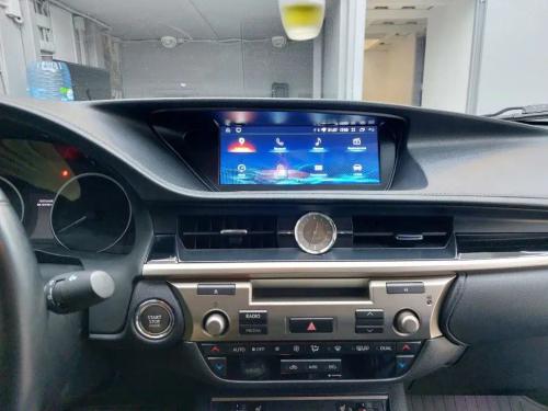 Магнитола для Lexus ES200, ES250, ES350 2015-2018 (джойстик - шайба) - Carsys LES-M монитор 10.25", Android 10, Быстрая, CarPlay, 4G SIM-слот