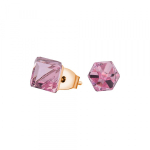 Серьги-пусеты Fiore Luna Light Rose SWE1127/1 LR RG
