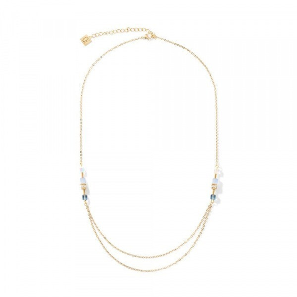 Колье Coeur de Lion Gold-Blue 5064/10-0716 цвет синий, золотой