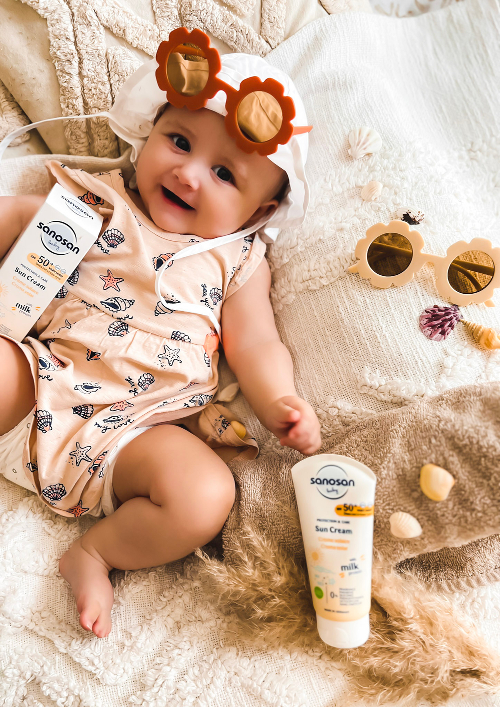 Солнцезащитный крем для малышей Sanosan baby SPF 50 75 мл