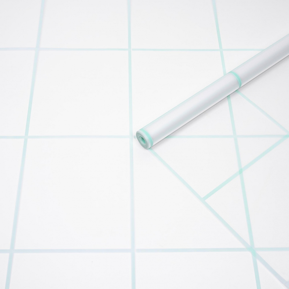 Пленка матовая "Клетка" 60см*200гр