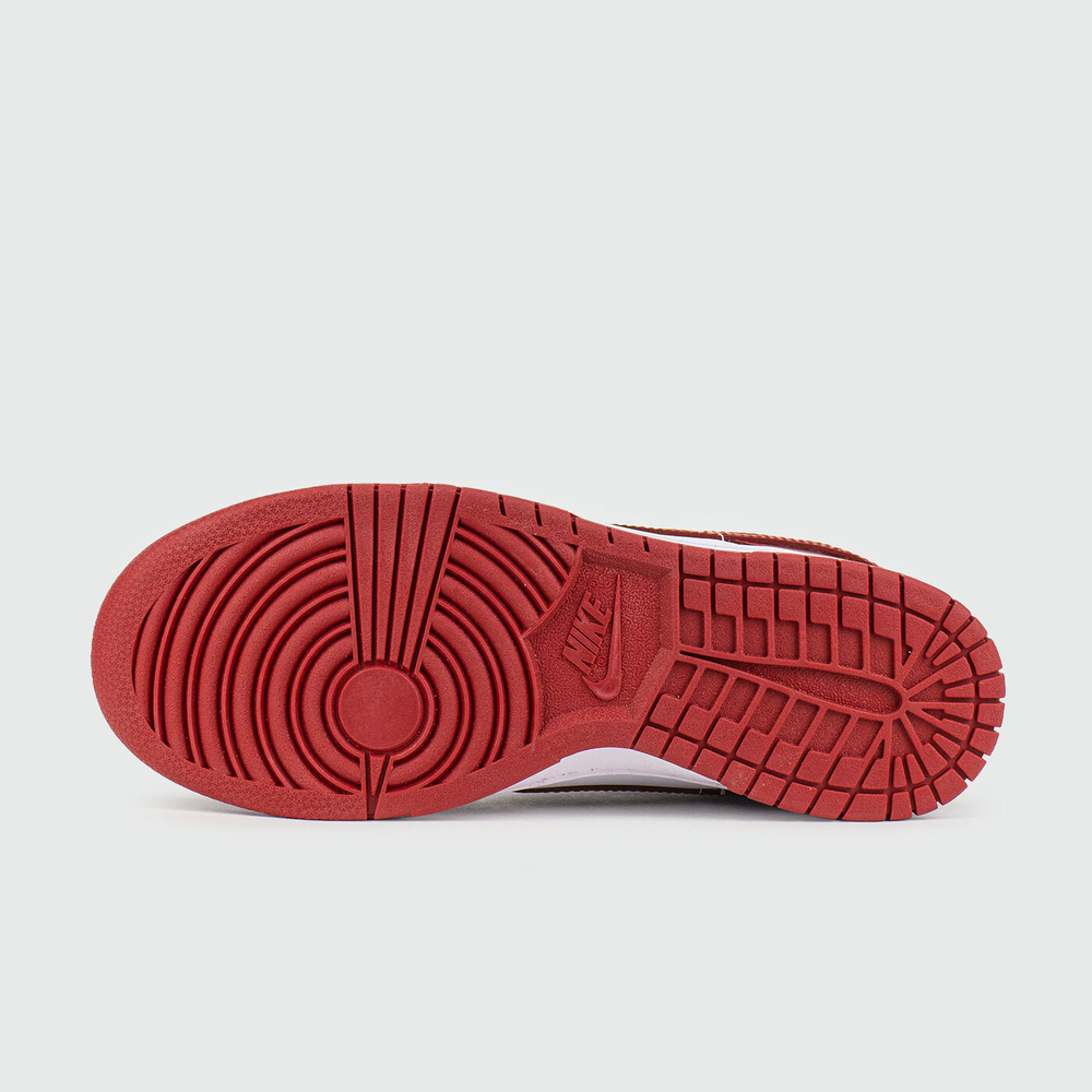 Кроссовки Nike Dunk Low Red White Wmns