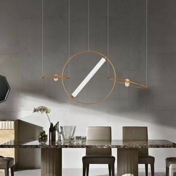 Светодиодный подвесной светильник в кольцевом каркасе RESIST-LED