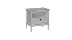 Тумба прикроватная "Фрея" (белый), МФ SbkHome