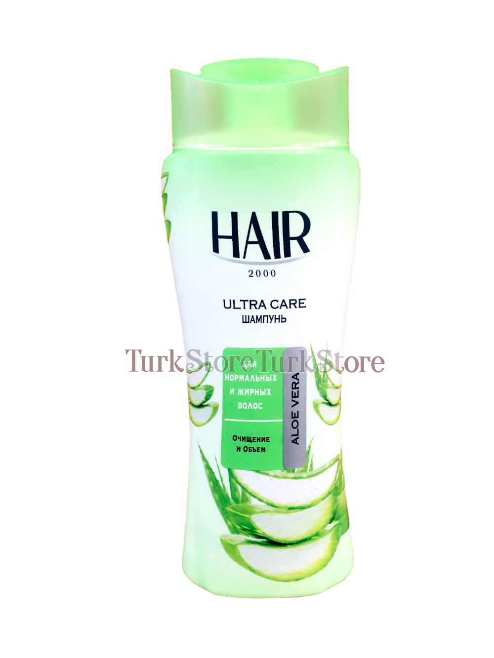 Шампунь HAIR2000 для нормальных и жирных волос ALOE VERA 600 мл