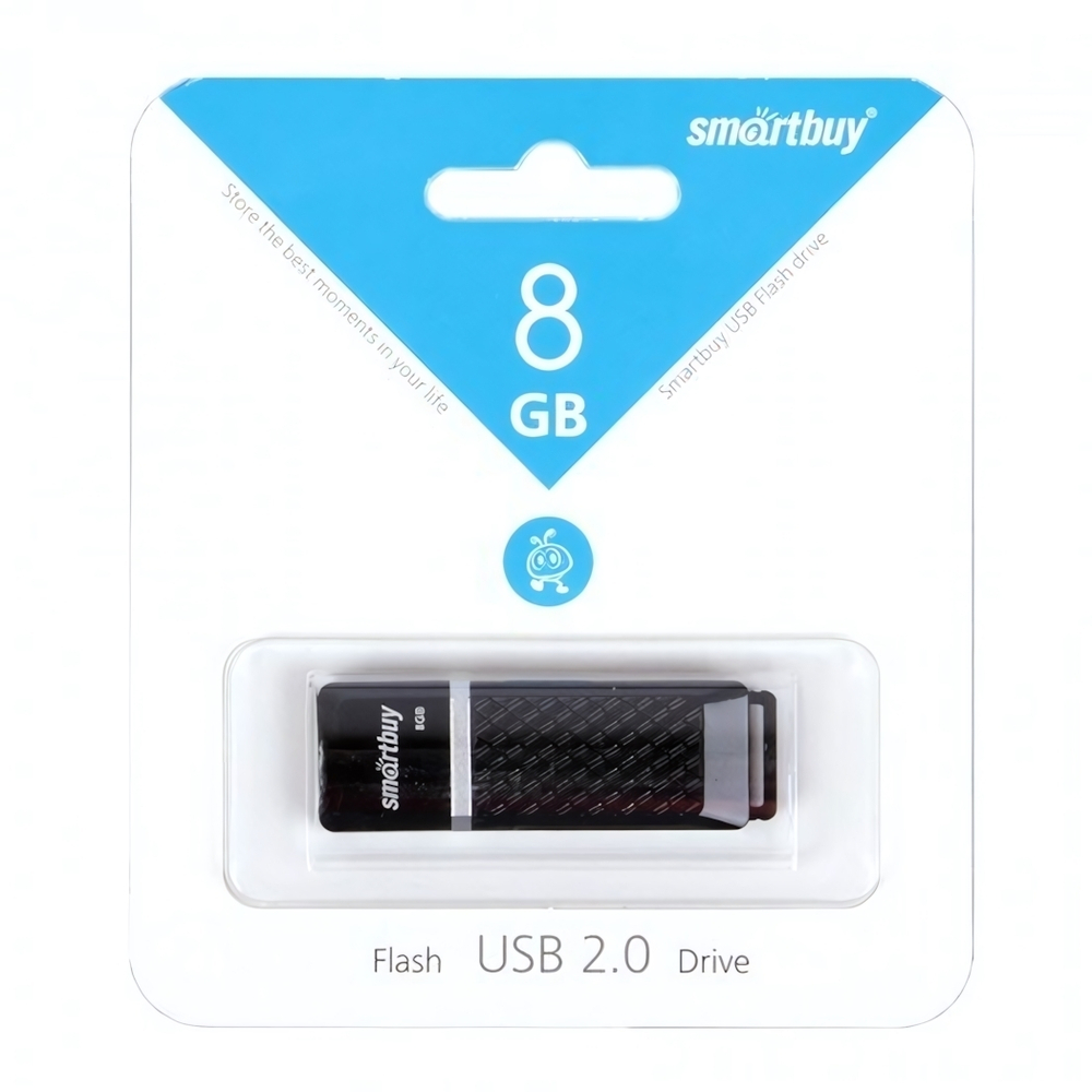 Флеш-накопитель 8 Gb Smart Buy Quartz series Фиолетовый