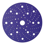SANDWOX PLUS PURPLE диск на пленочной основе, керамика Ø150мм,  Р120, липучка, Multi holes