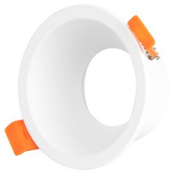 Светильник встраиваемый алюминиевый ЭРА KL97 WH под лампу MR16 GU5.3 белый | Алюминиевые встраиваемые светильники