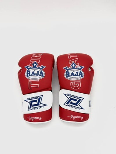 Перчатки для бокса Raja boxing, красно-белые