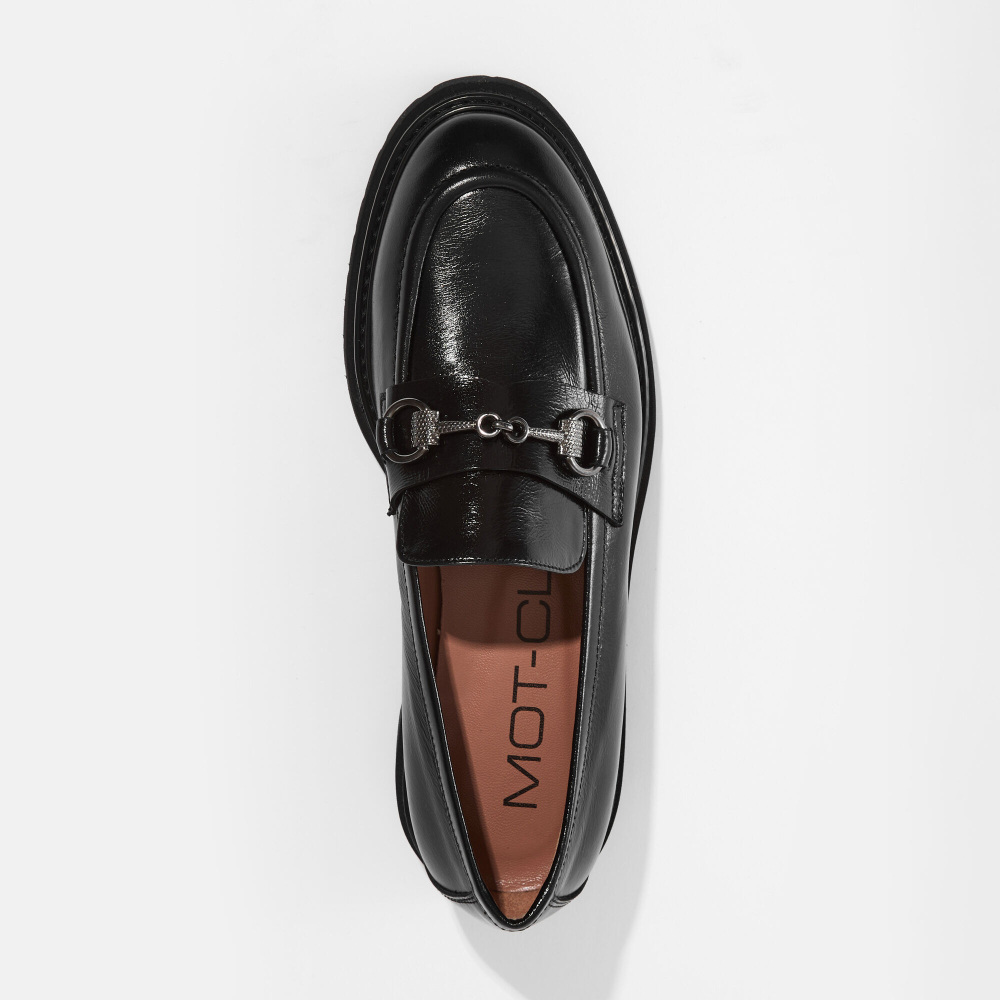 Кожаные лоферы Donna Soft/Mot-Cle 3110 черные