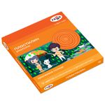 Пластилин 12 цветов Гамма Оранжевое солнце, 168гр, (6 классич., 6 флуор) карт. короб