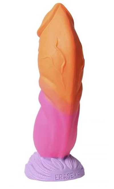 Яркий фаллоимитатор Жар-птица - 25 см.