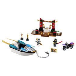 LEGO Juniors: Погоня на моторной лодке Зейна 10755 — Zane's Ninja Boat Pursuit — Лего Джуниорс Подростки