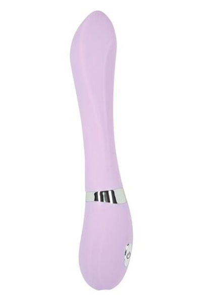 Розовый вибратор OVO F14 для G-стимуляции (Цвет: розовый)