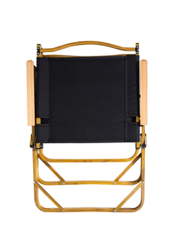 Стул складной Naturehike MW02, черный, светлое дерево (NH19Y002-D)