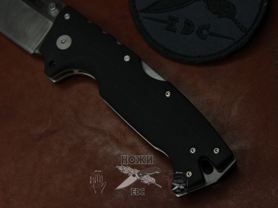 Складной нож Cold Steel 28DD AD-10 c клинком из стали CPM-S35VN, рукоять G10