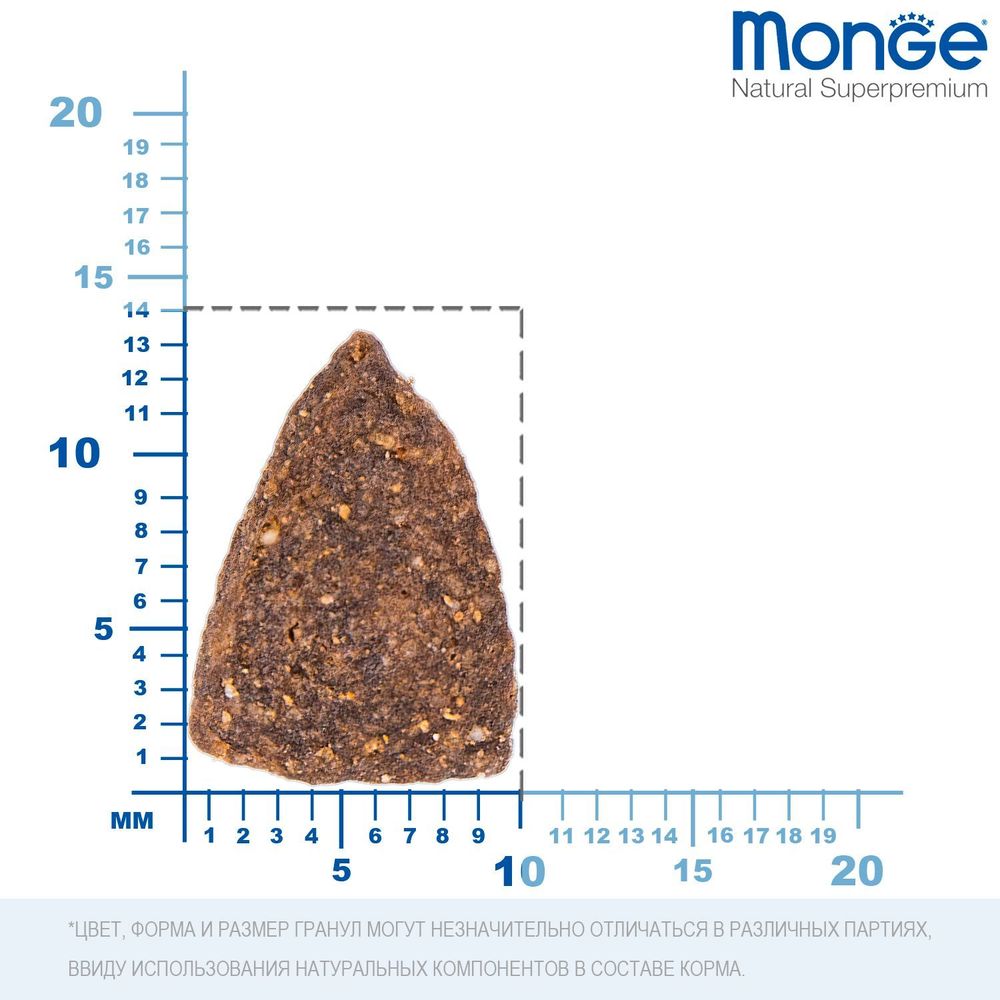 Сухой корм Monge Dog Speciality Line Monoprotein для взрослых собак всех пород, из лосося с рисом