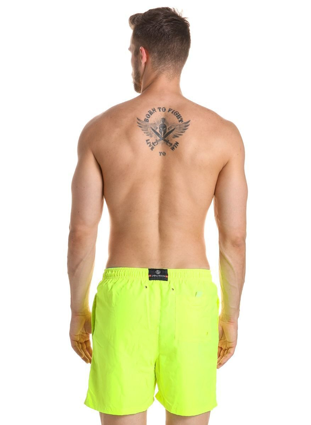 Мужские плавки-шорты с поясом на резинке (Размер: M) (Цвет: красный)