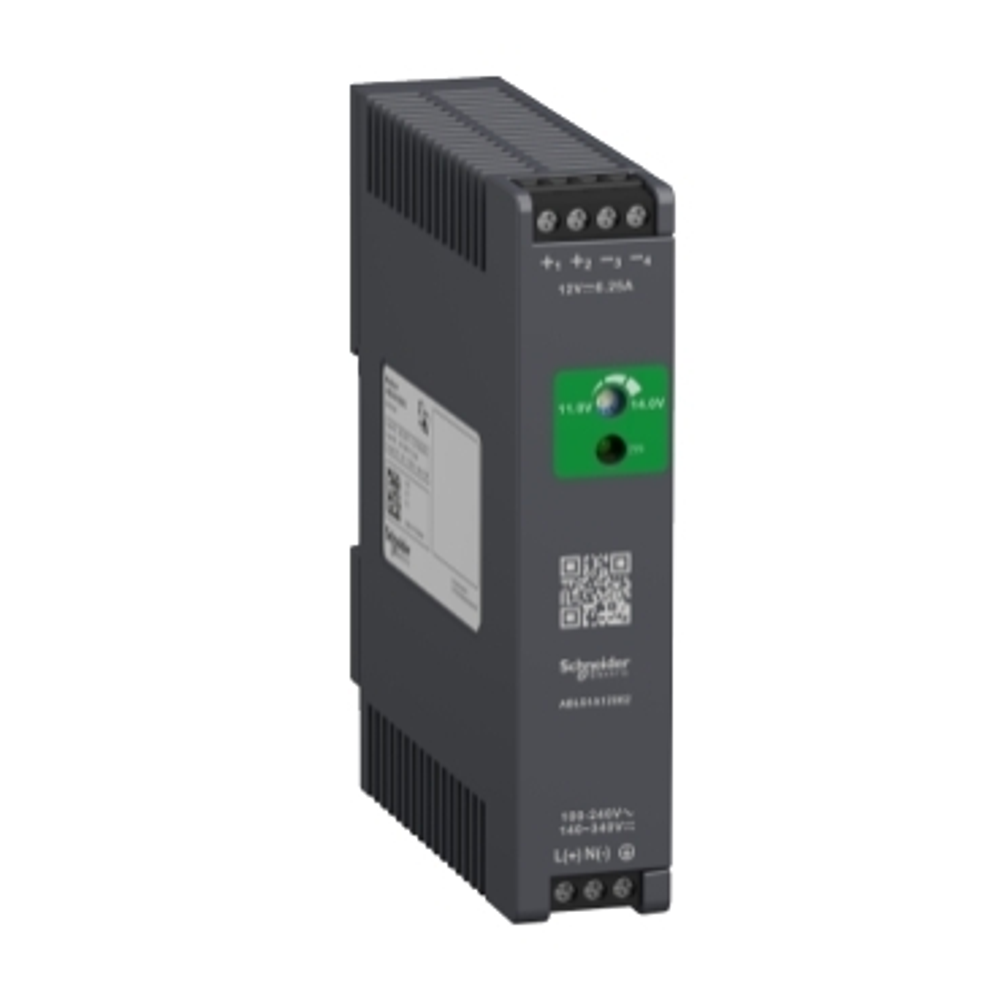 Источник питания Schneider Electric ABLS1A12062, 12В, 6,25A, 75Вт.