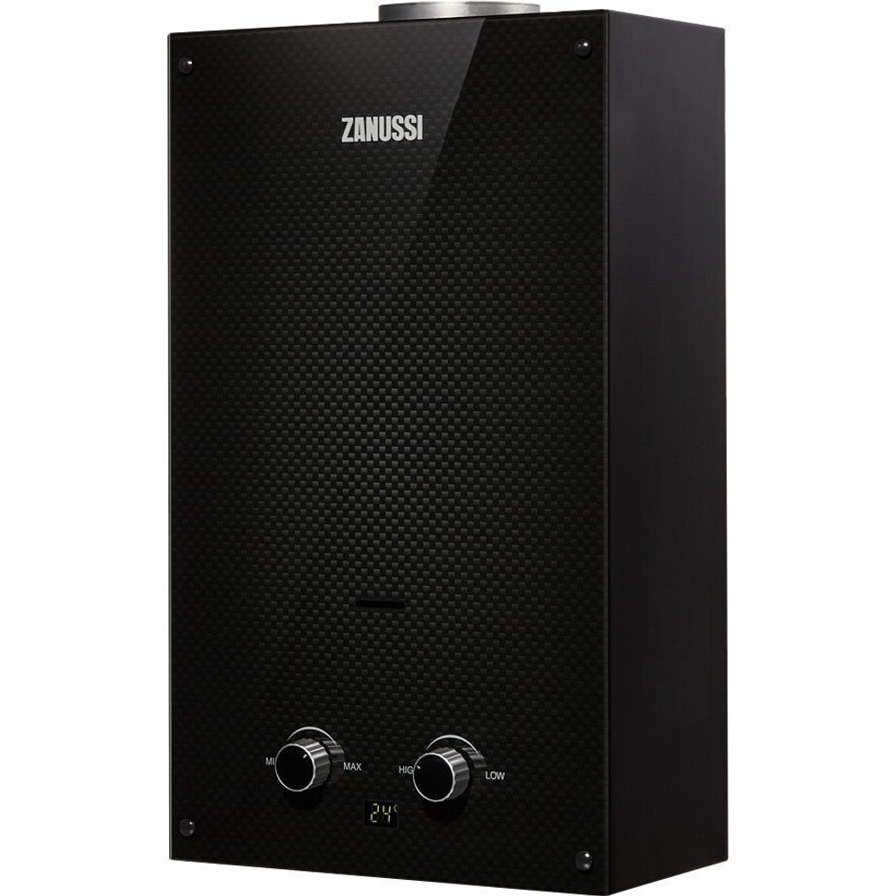 Газовый проточный водонагреватель Zanussi GWH 10 Fonte Glass Carbon