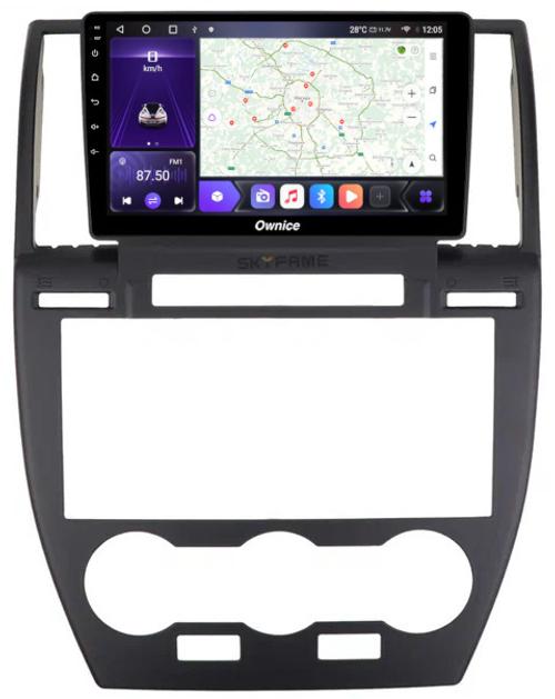 Магнитола для Land Rover Freelander 2007-2012 (взамен монохрома) - Kuberg SF-9302 QLed, Android 12, Быстрая, CarPlay, 4G SIM-слот