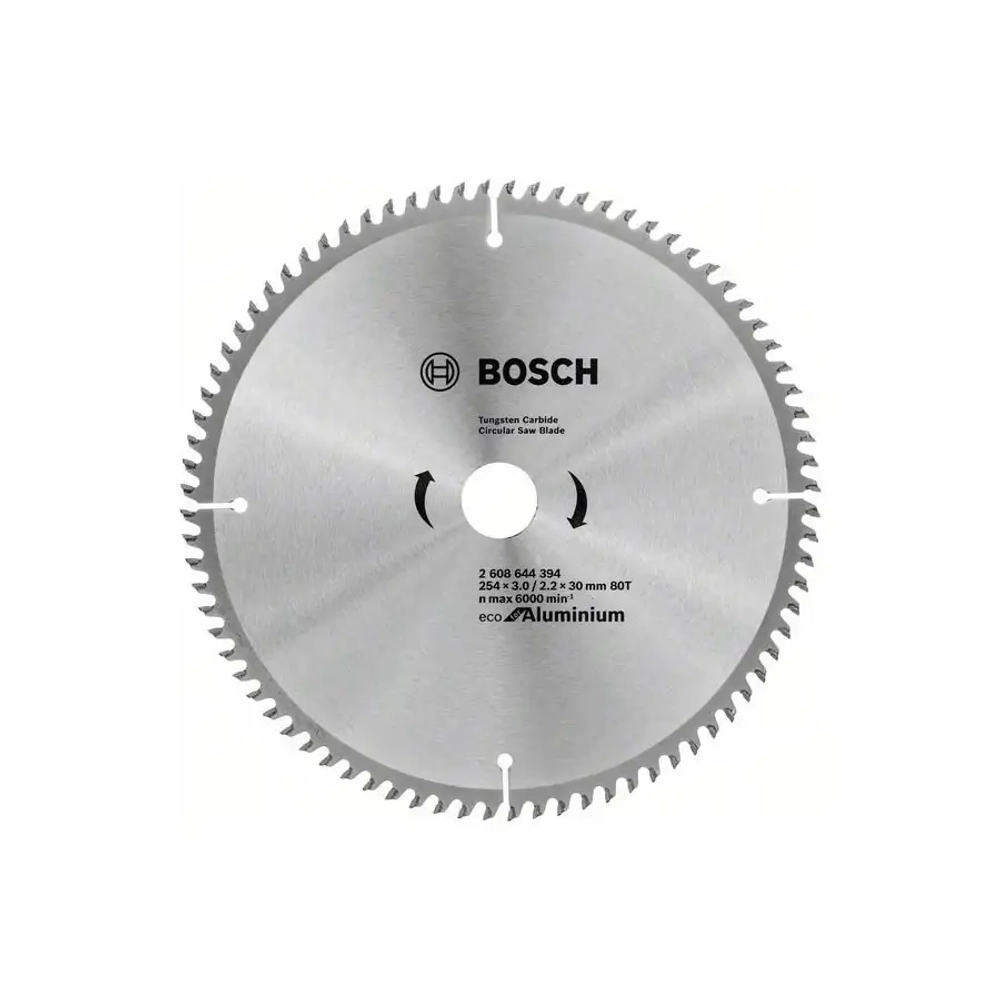 Пильный диск Eco for Aluminium 254x30x2,2 мм BOSCH 2608644395