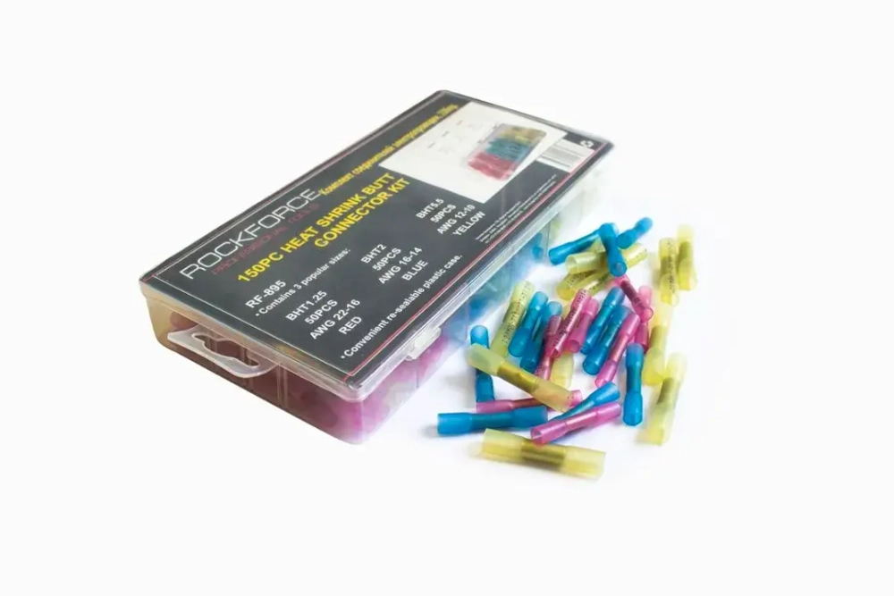 Трубки термоусадочные, 150пр. RockForce##Rock FORCE RF-895