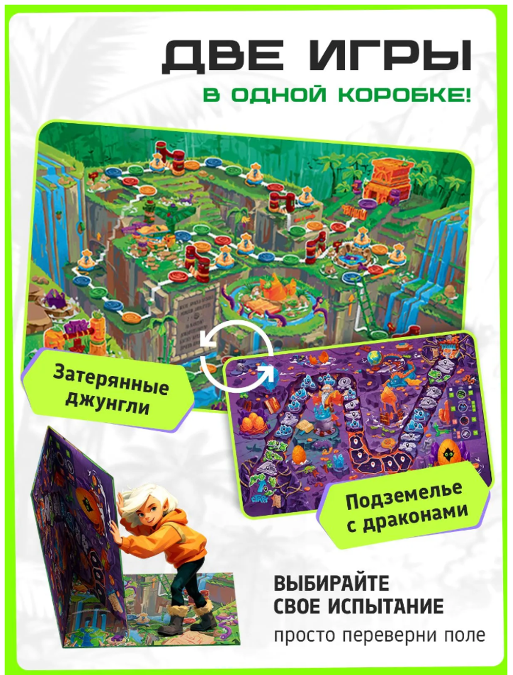 Настольная игра "Бродилка в стране знаний"