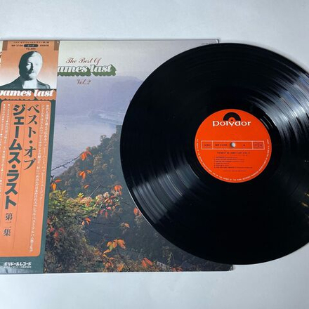 Винтажная виниловая пластинка LP James Last Джеймс Ласт, The Best Of James Last Vol. 2 (Japan 1979) (Obi)