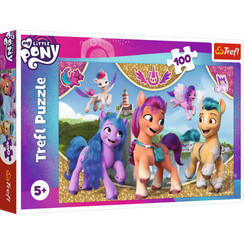 Puzzle "100" - Colorful friendship / Hasbro My Little Pony Movie 2021