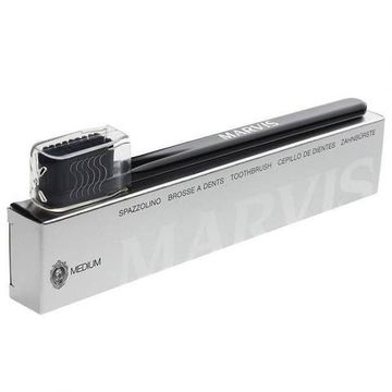 Зубная щетка Marvis, c нейлоновой щетиной средней жесткости