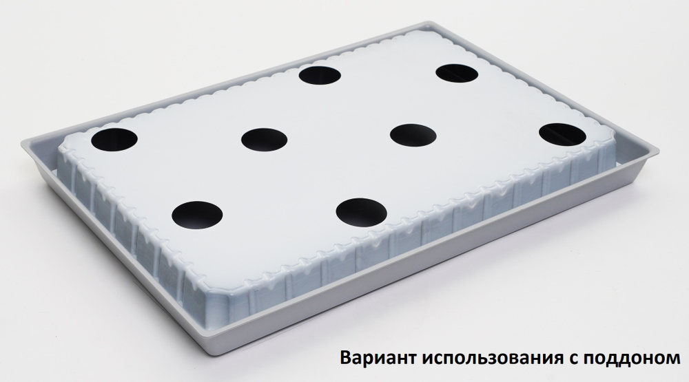 Рассадно-Салатная кассета 600*400мм, 8 ячеек