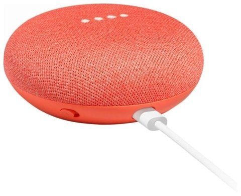 Домашний помощник Google Home Mini (Coral / Коралловая)