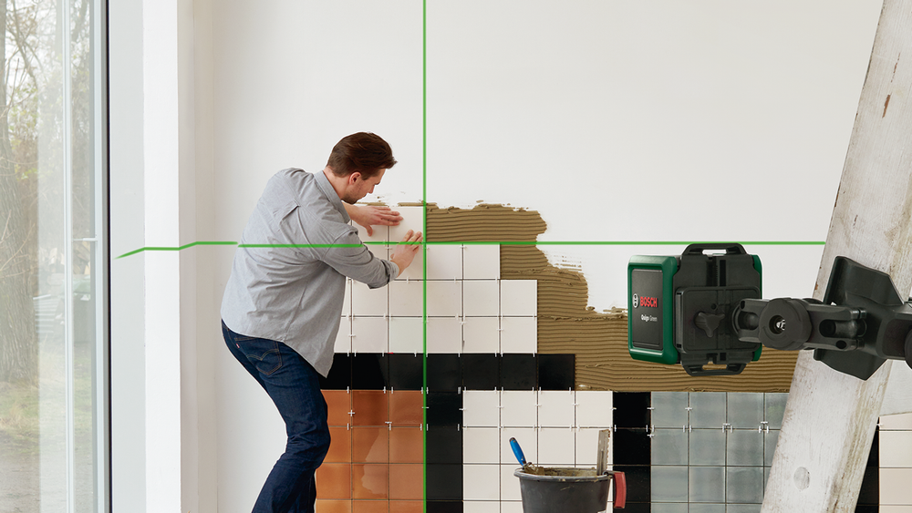 Лазерный нивелир BOSCH Quigo green + штатив 0603663C03