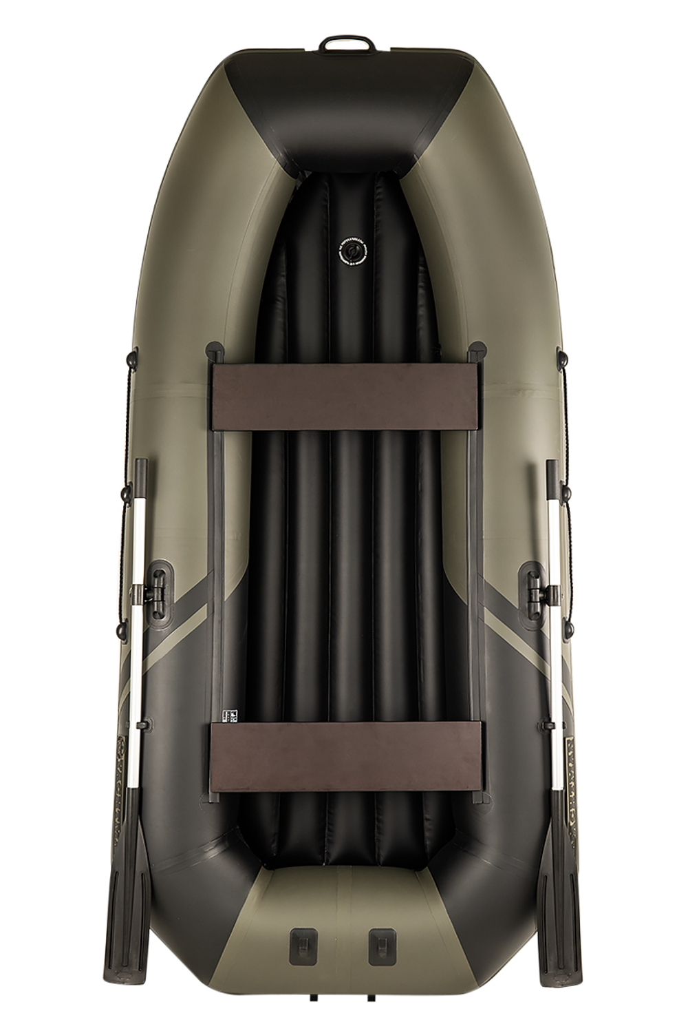 YACHTMAN-280 МНД (Яхтман) хаки-черный (лодка ПВХ с усилением)