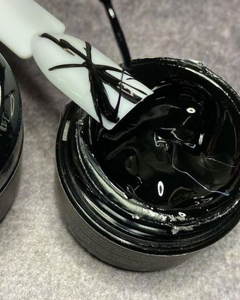 Color gel Global 5 мл чёрный, 1 шт.