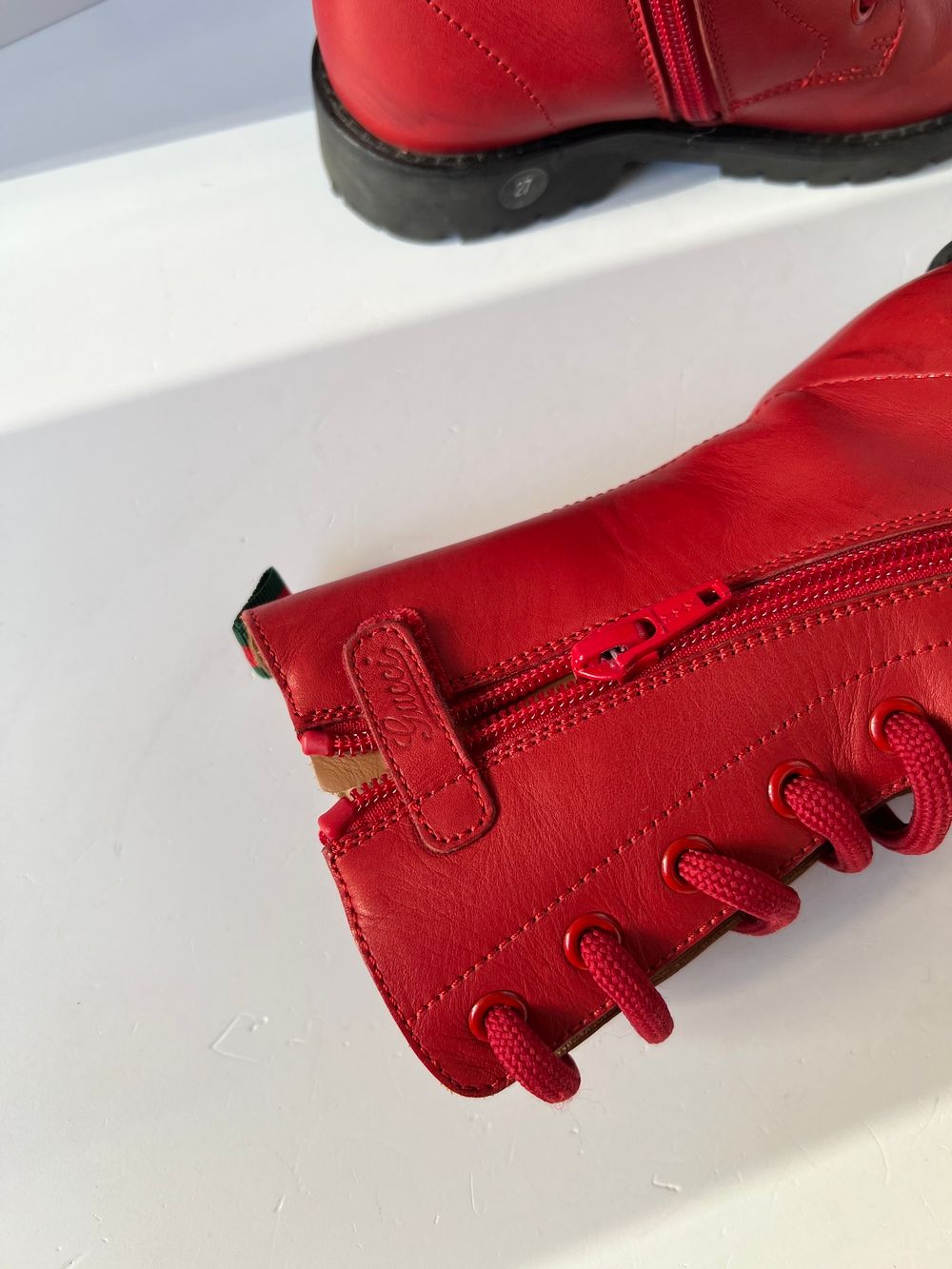 Кожаные ботинки Gucci, 27