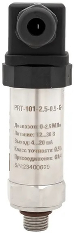 Преобразователь давления  EKF PRT-101-2.5-0.5-G4