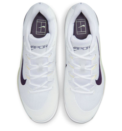 Мужские кроссовки теннисные Nike Zoom Vapor 12 - white/dark raisin/volt tint