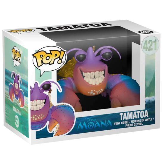 Фигурка Funko POP! Disney Moana Tamatoa (421) 29910 / Фигурка Фанко ПОП! по мотивам мультфильма "Моана", Таматоа